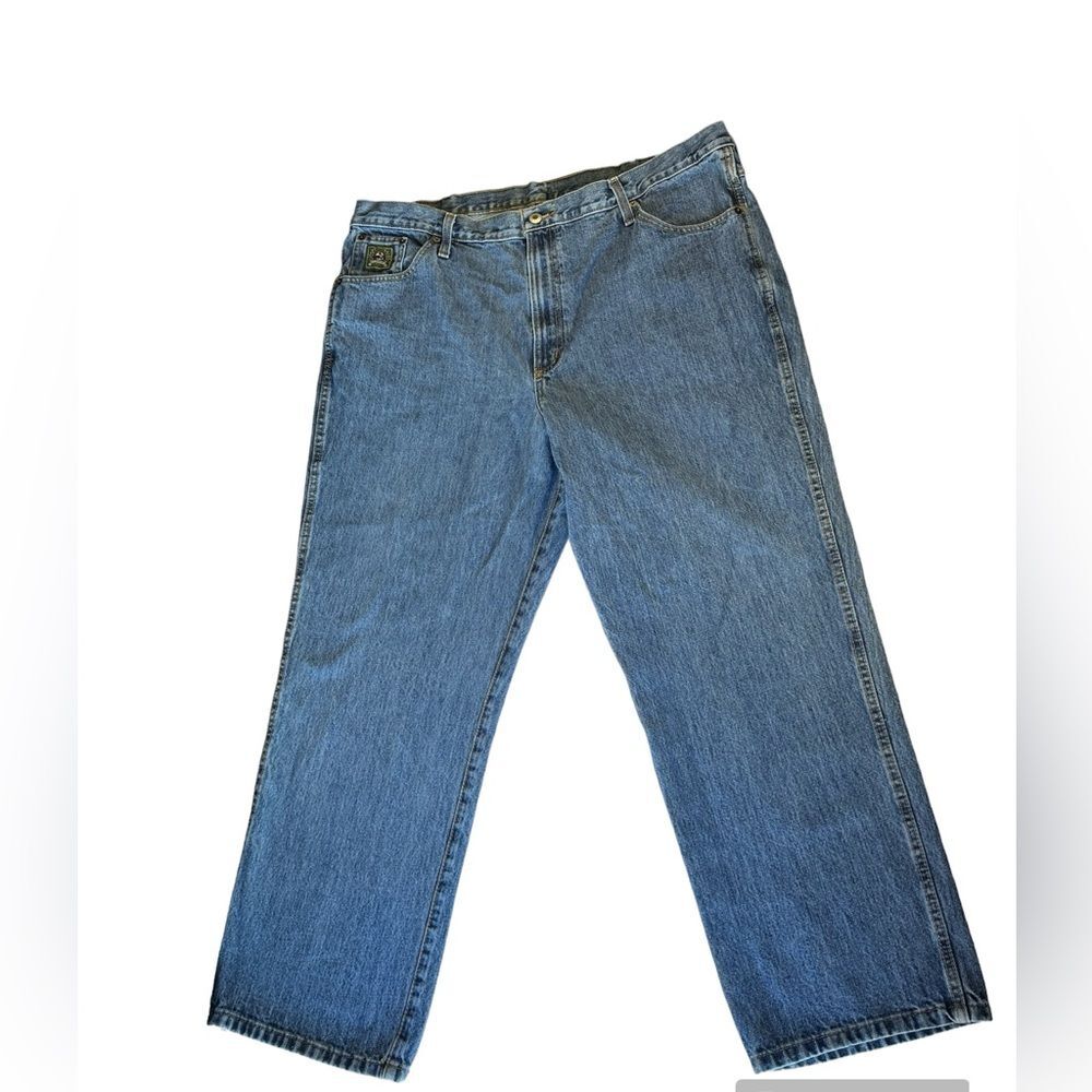 Cinch Jeans Blue Straight Leg High Rise Green Label Workwear Western Men 42 x 30